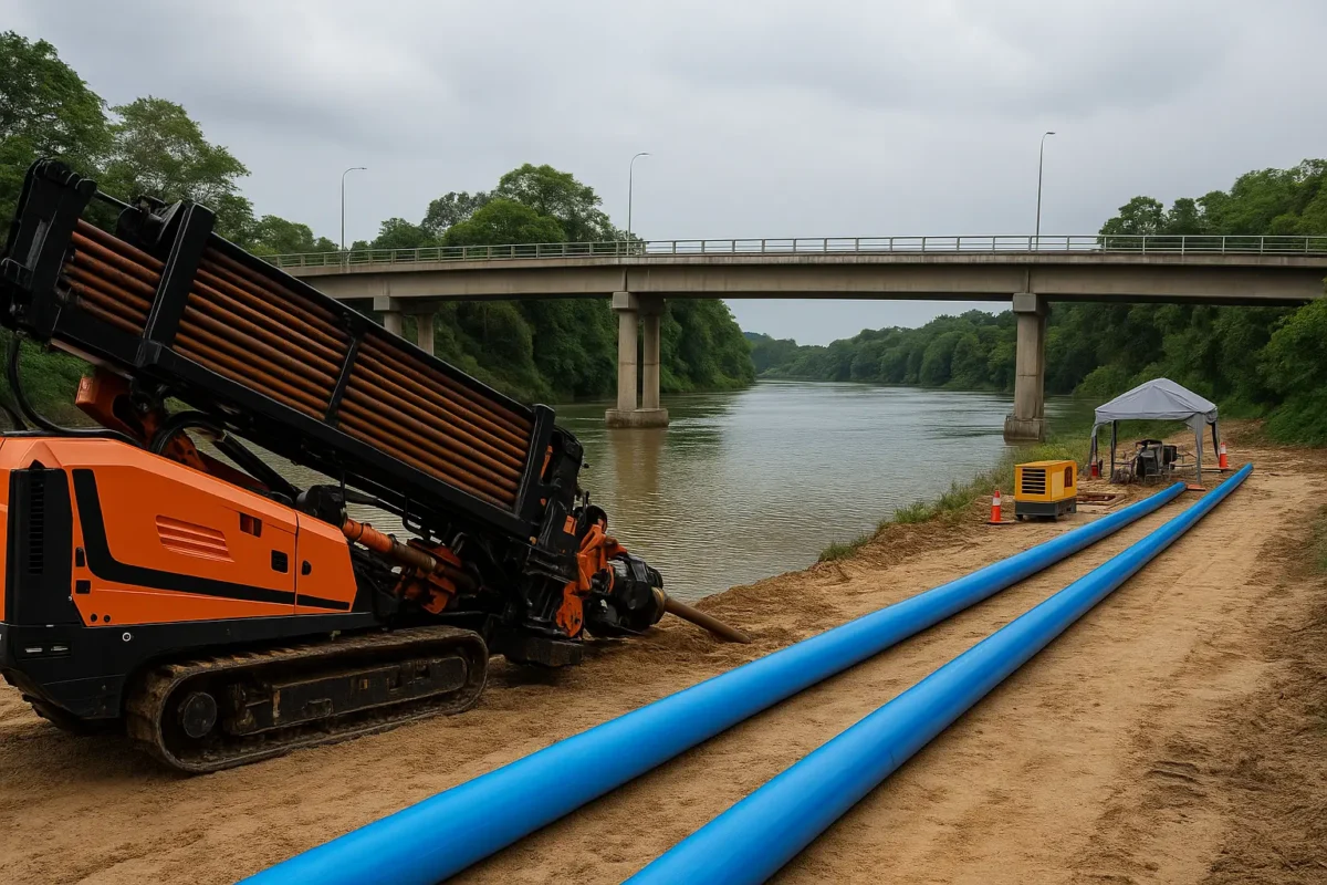 HDD river crossing